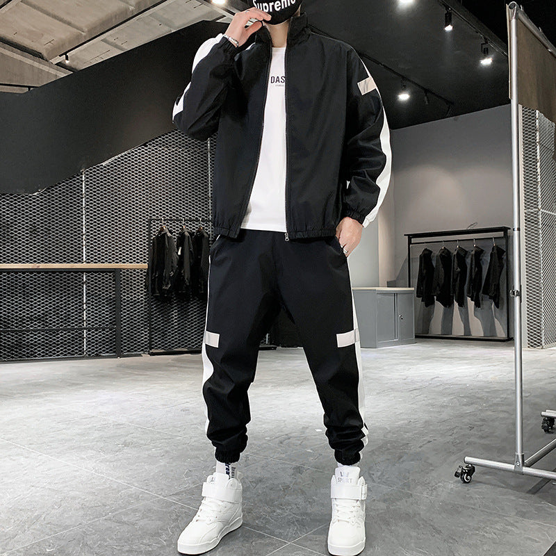 Mens Casual Two Piece Track Suit