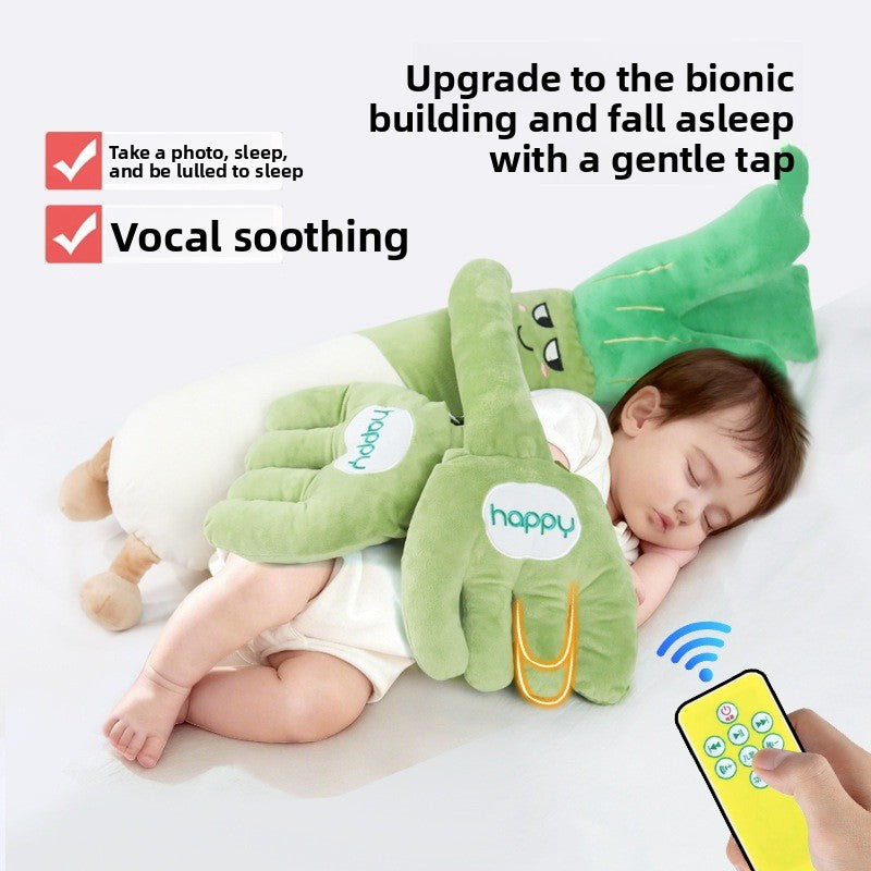 Scallion baby soothing doll's palm