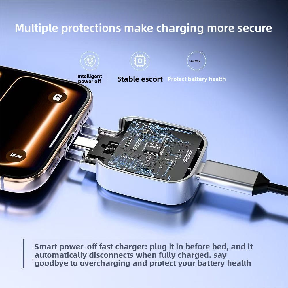 X01 Full Charge Separator with AI Recognition and Auto Power Off