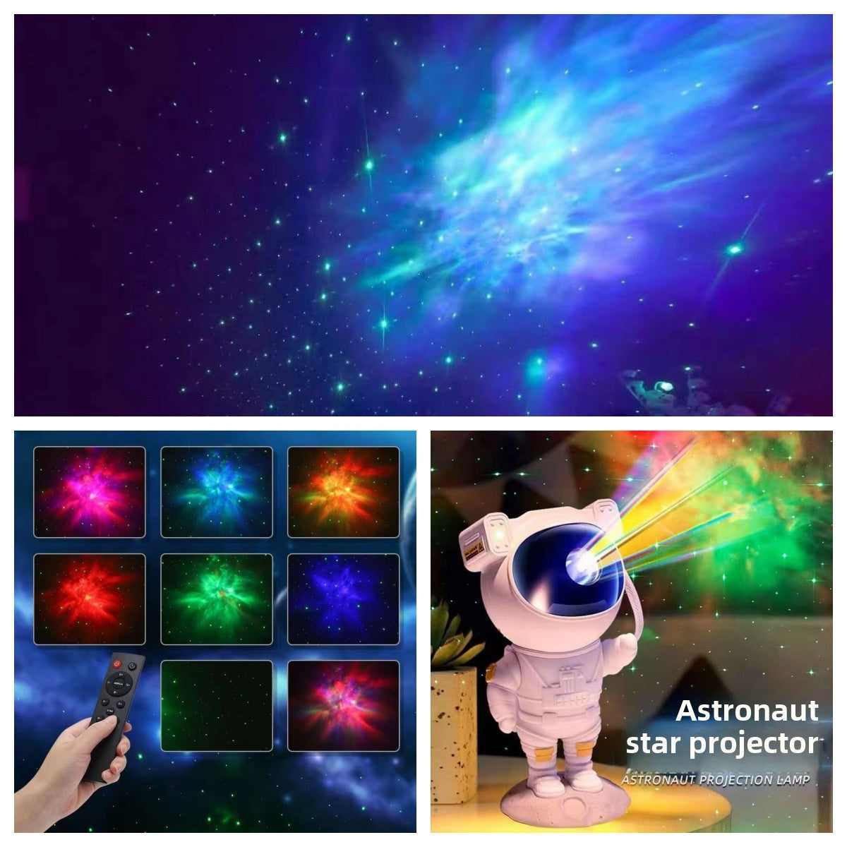 Astronaut Bluetooth Speaker Projection Lamp