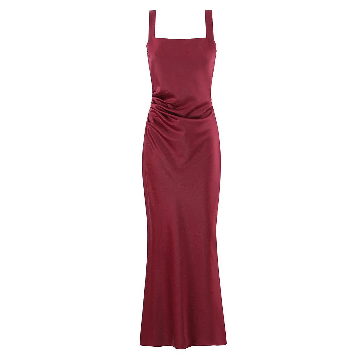 Elegant Halter Neck Fishtail Evening Gown
