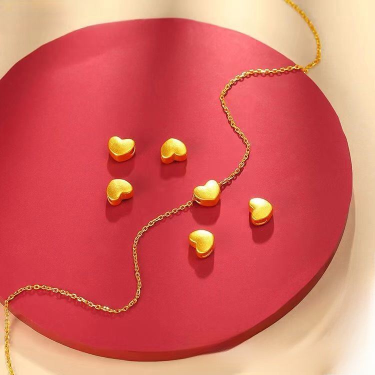 Pure Gold 999 Heart Pendant Necklace