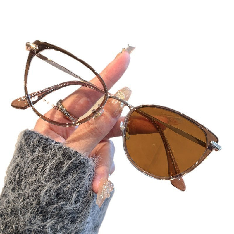 Retro Cat-Eye Blue Light Blocking Glasses