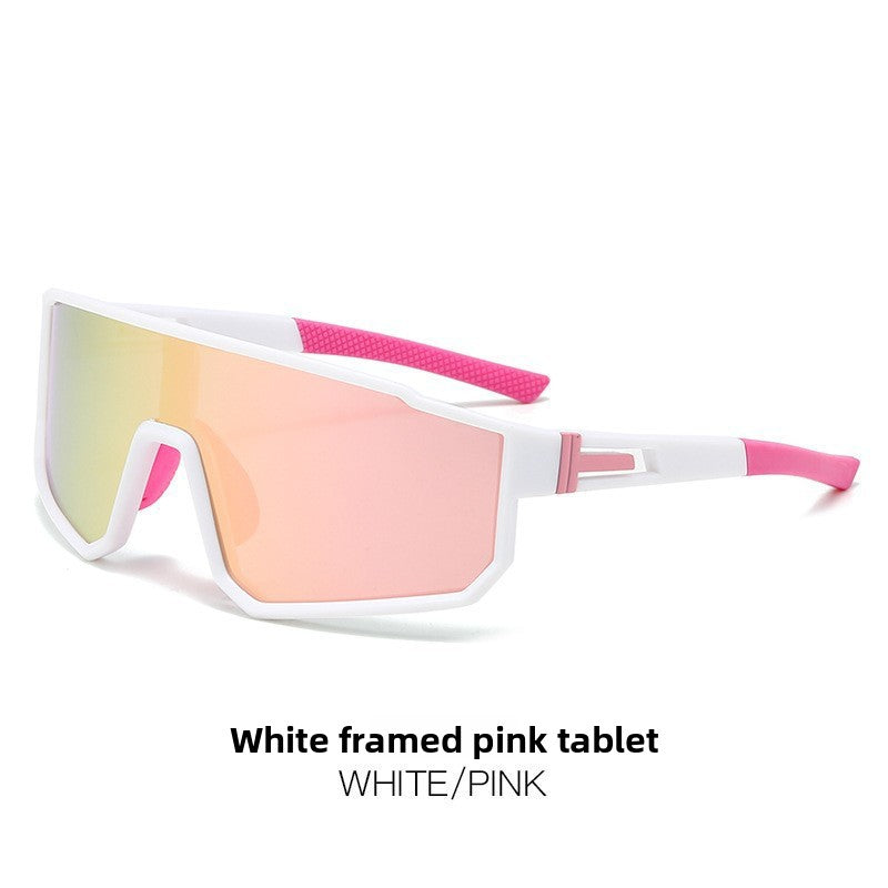 Large-frame outdoor cycling sports windproof protective sunglasses