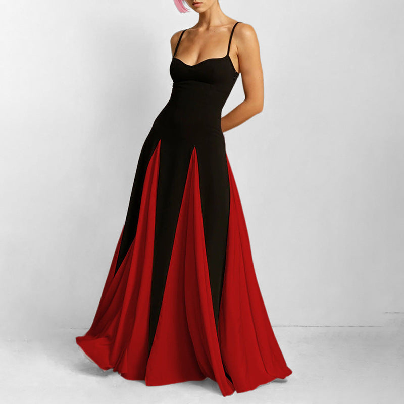 2026 Cross-Border Foreign Trade Women's Clothing European and American Summer New Style Elegant and Sexy Backless Slim-Fit Dress