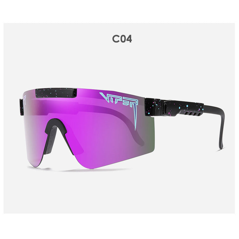 Men Women Coated Sports Sunglasses Windproof Cycling Glasses