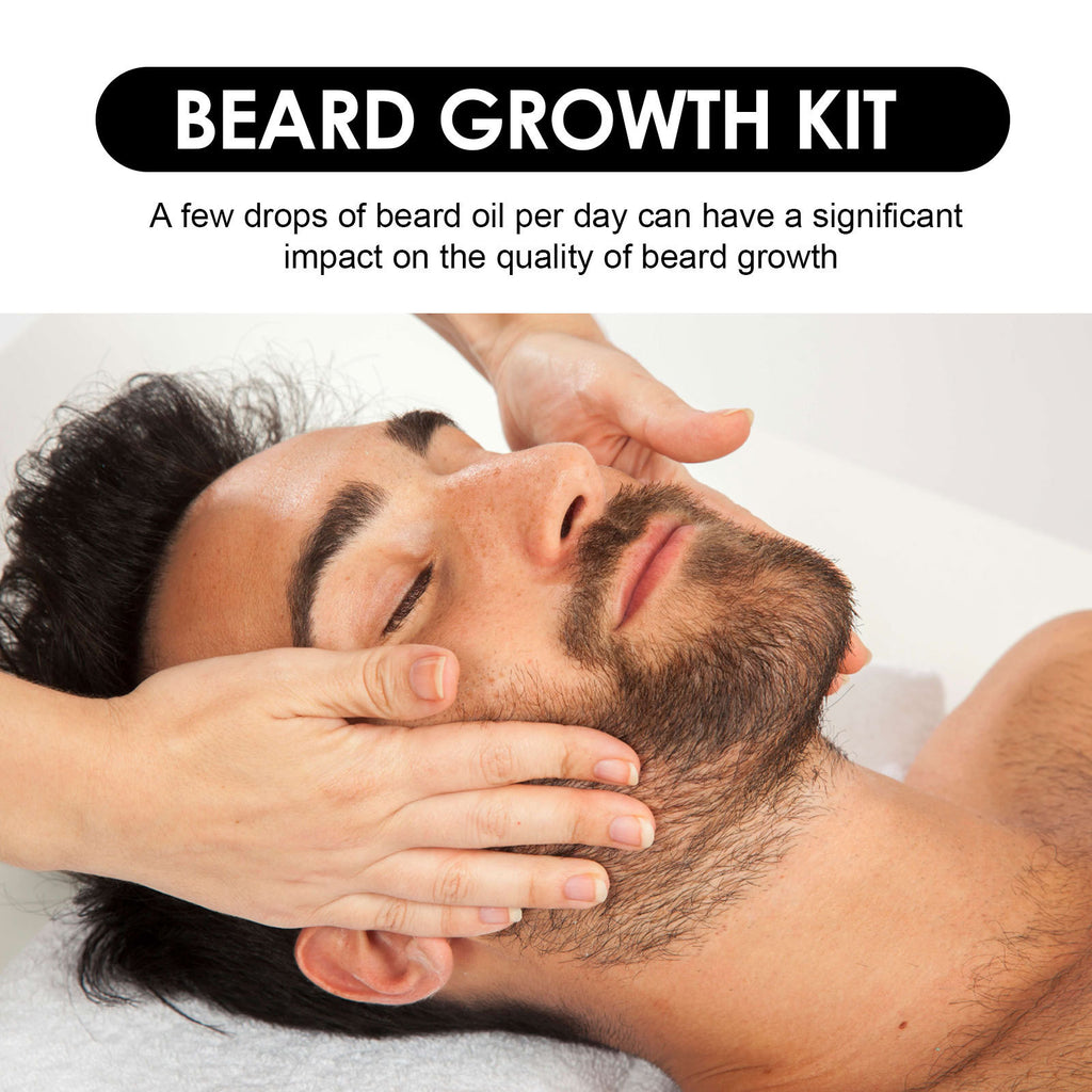 Beard Care Essence Set with Facial Roller