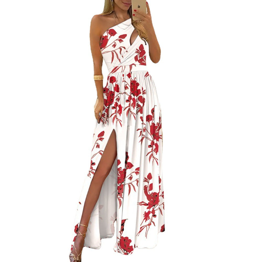 Womens Off Shoulder Long Dress