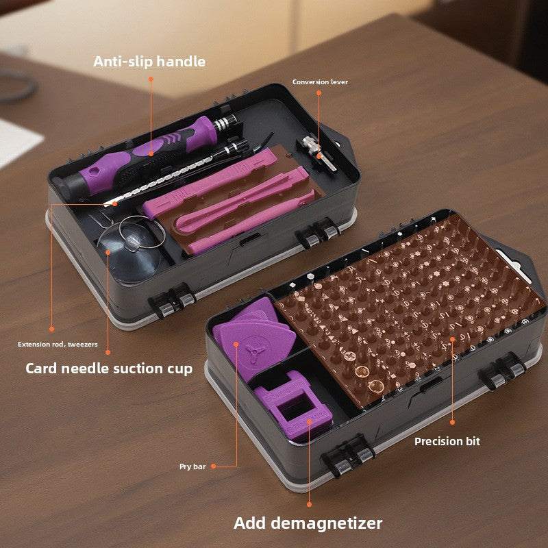 115-in-1 Magnetic Screwdriver Set with Storage Case