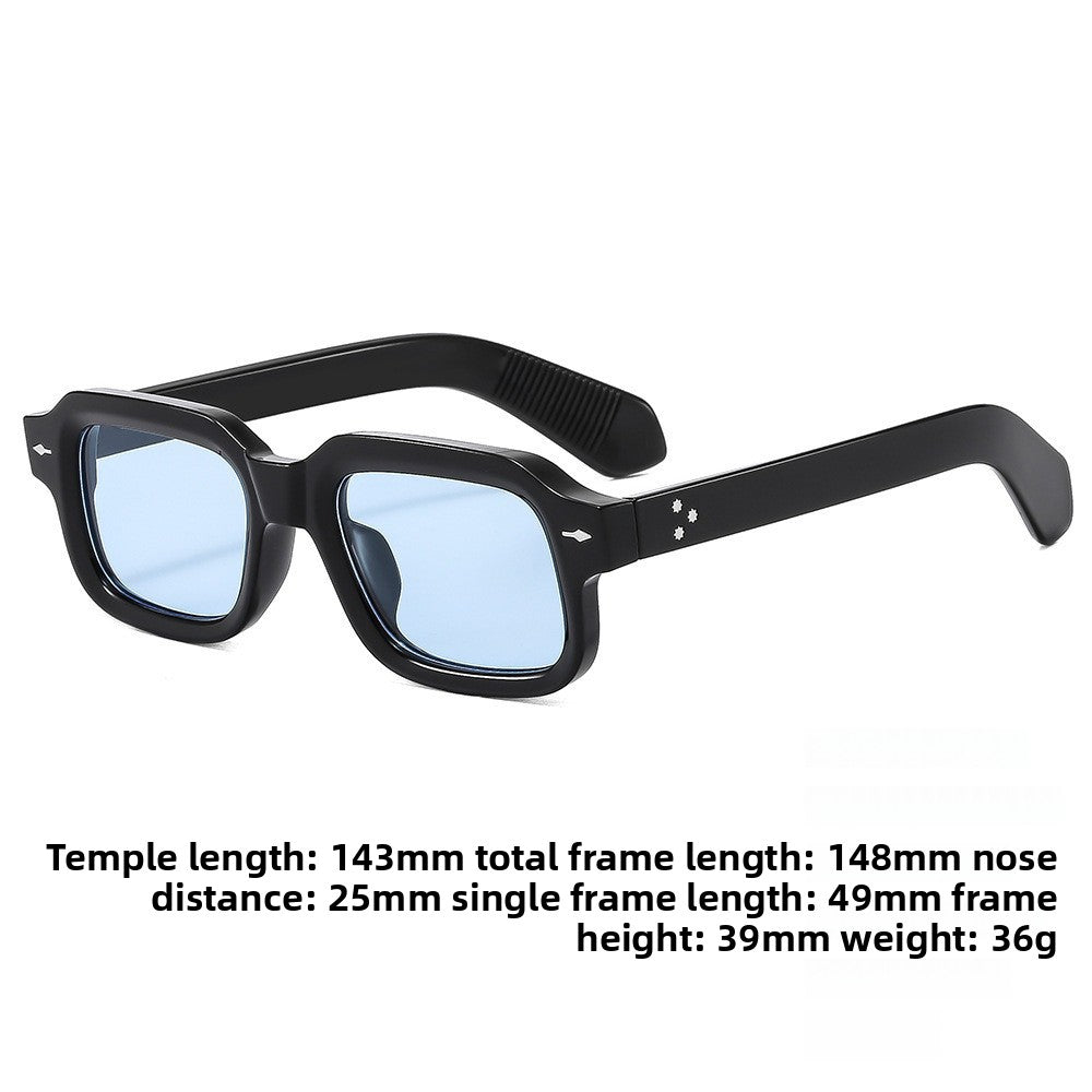 UV400 Protection Square Frame Sunglasses