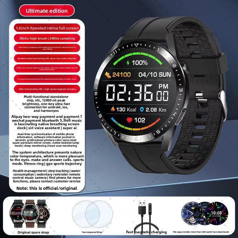 GT8 Smartwatch with Heart Rate Monitoring