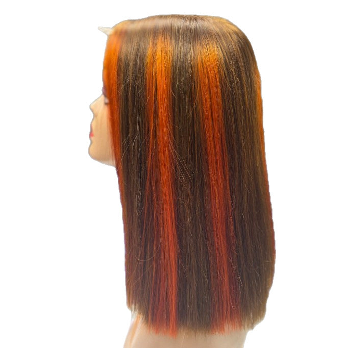 Human Hair Wig with Styling Versatility