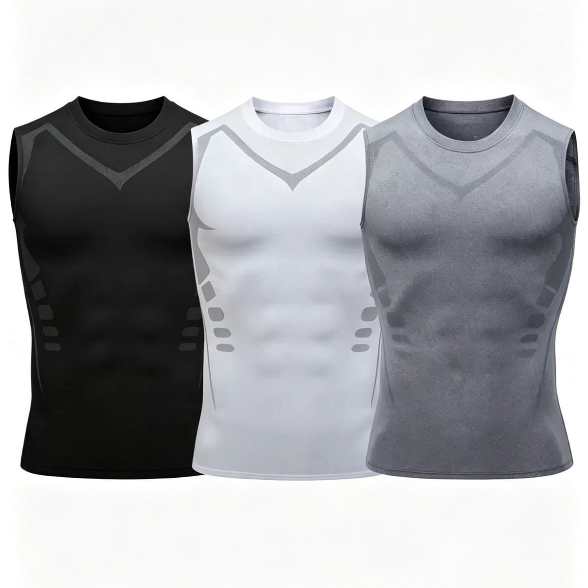 Men Quick Dry Elastic Breathable Sports Sleeveless Fitness Vest