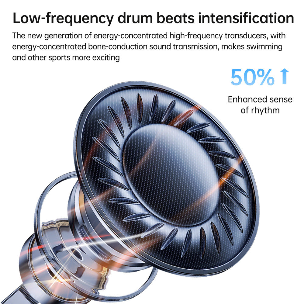Bone Conduction Bluetooth Headphones for Sports Swimming