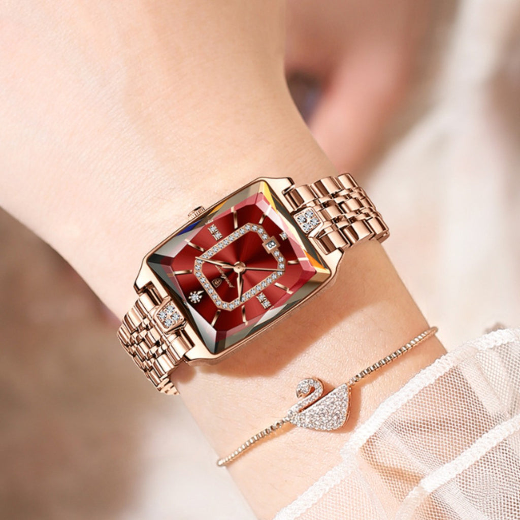 Women's Square Quartz Watch