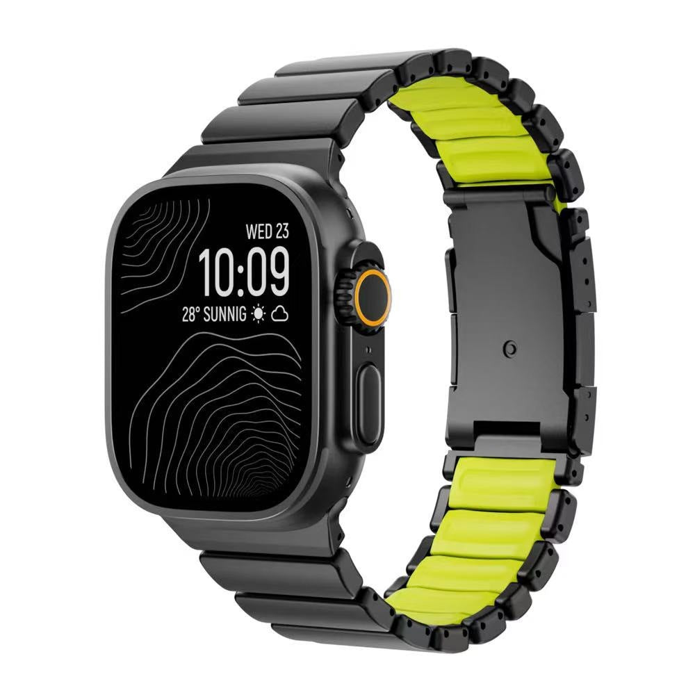 Titanium Silicone Strap for Apple Watch