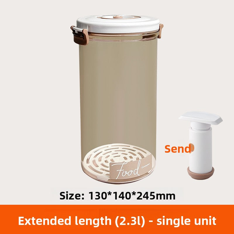 Electric vacuum storage box with air extraction function