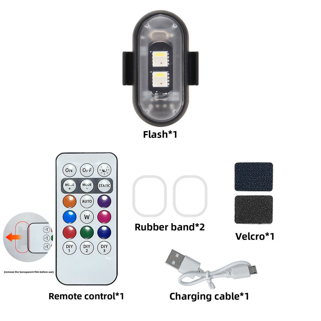 Remote Control LED Strobe Warning Light