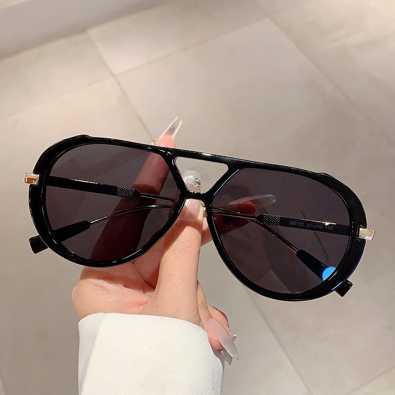 Retro Oval Sunglasses UV400 Protection