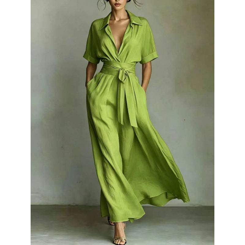 Elegant Chiffon A-Line Dress