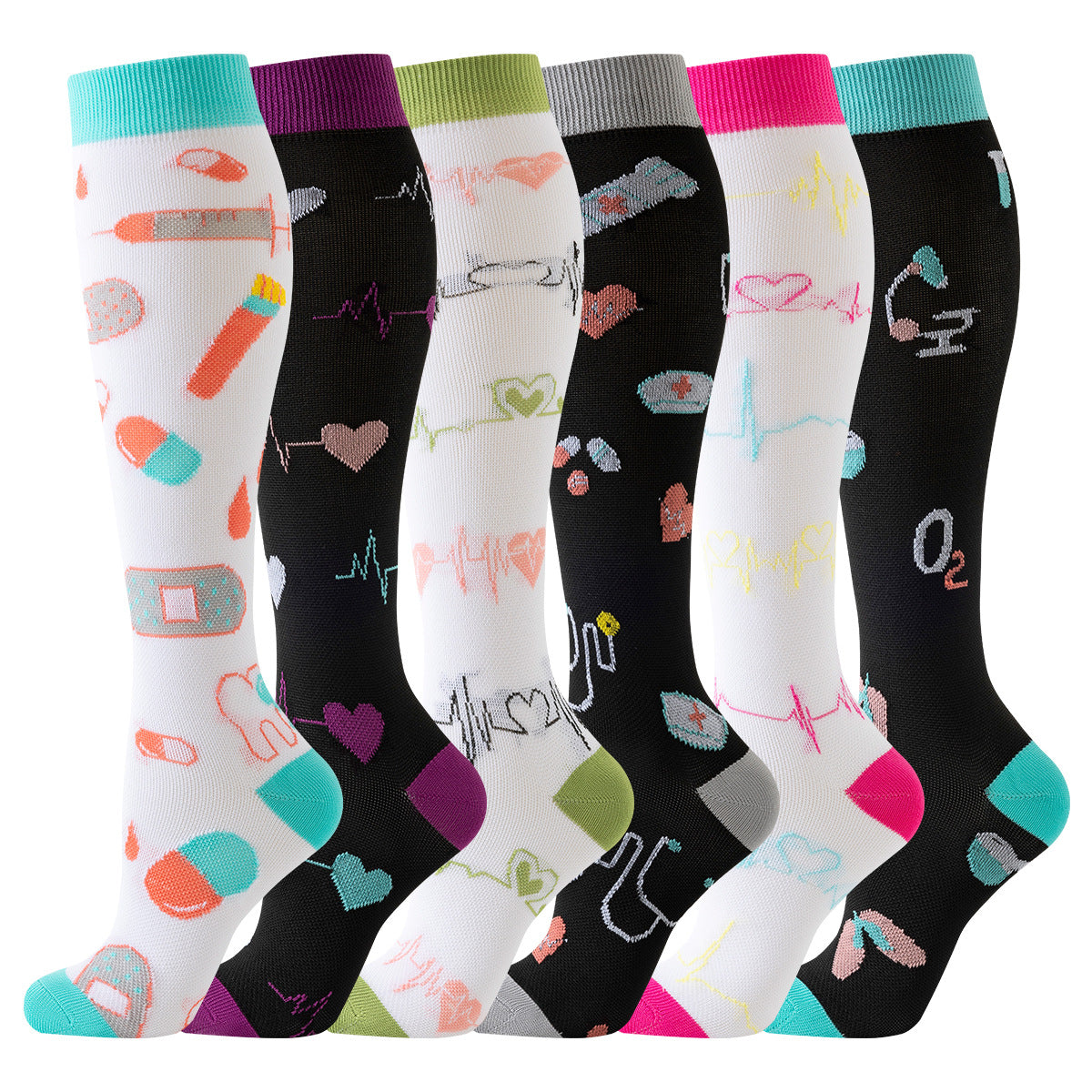 Calf Compression Socks for Sports and Fitness