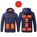 USB heat-regulating cotton clothing
