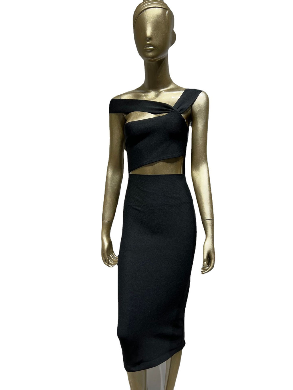 Womens Halterneck Bandage Dress