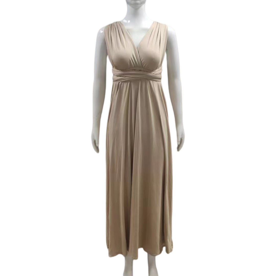 Womens Bandage Backless Bodycon Maxi Dress