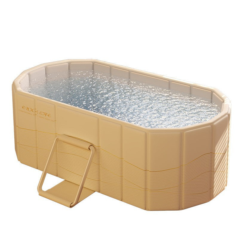 Thickened Foldable Bathtub with Insulation Cover