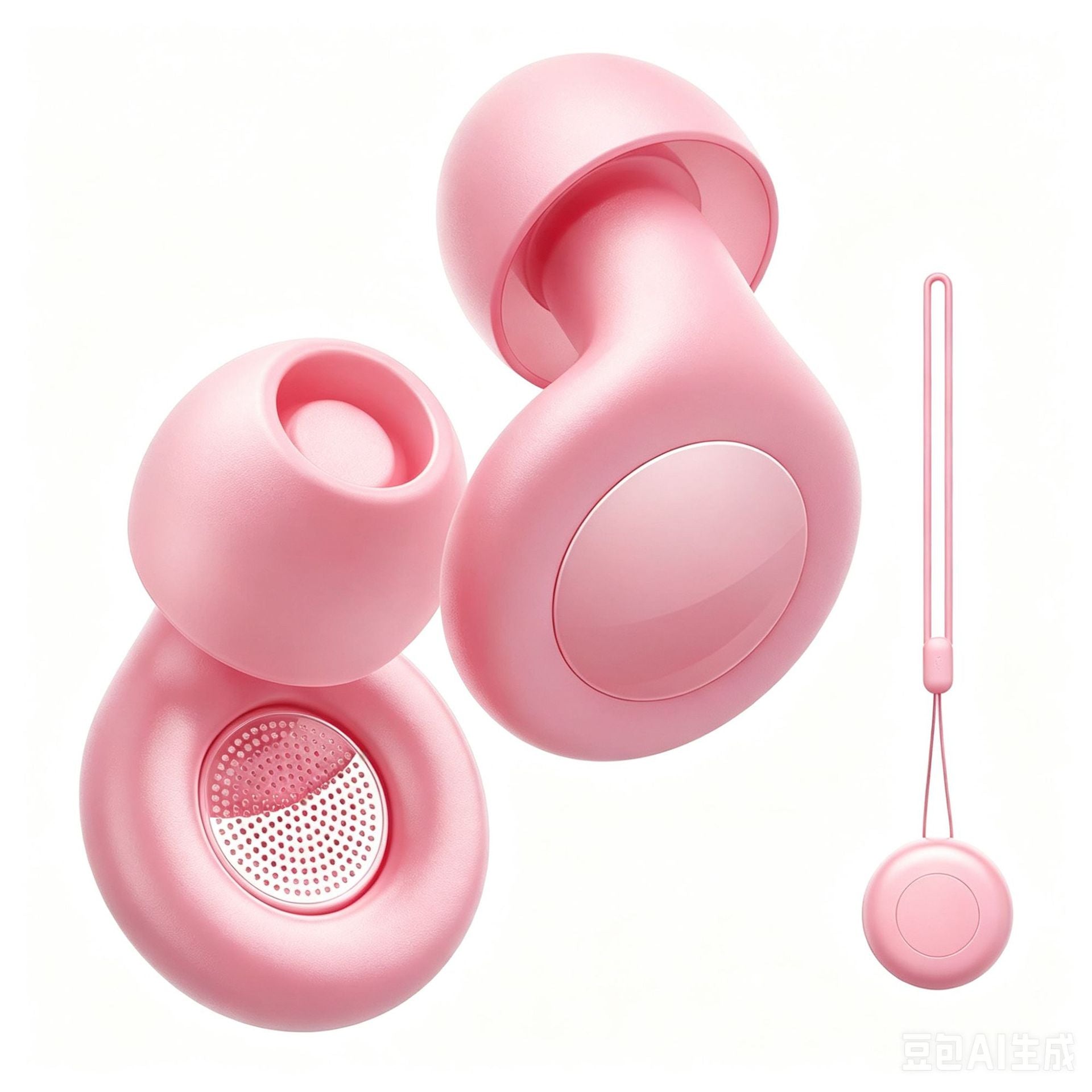Noise Reducing Silicone Earplugs with Lanyard