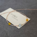 Pink Crystal Super Shiny Necklace Natural Gemstone Clavicle Chain