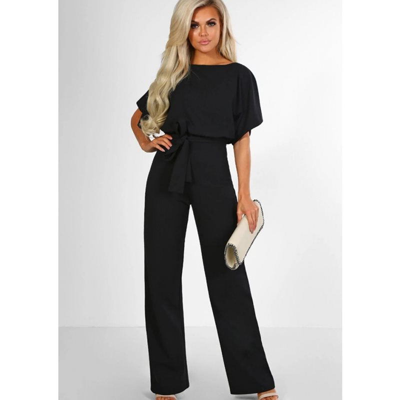 Straight-Leg jumpsuit