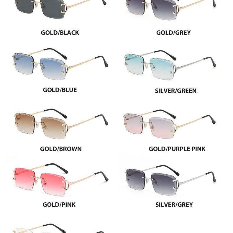 Classic Square Sunglasses for Men with UV400 Protection