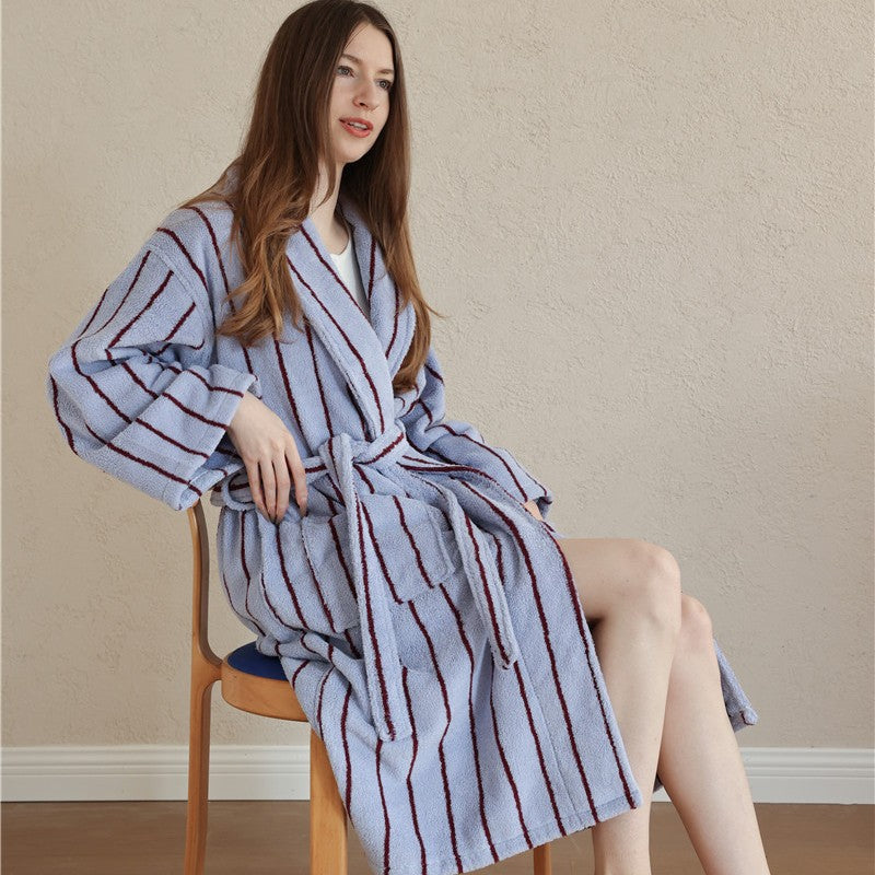 Adult couple bathrobes