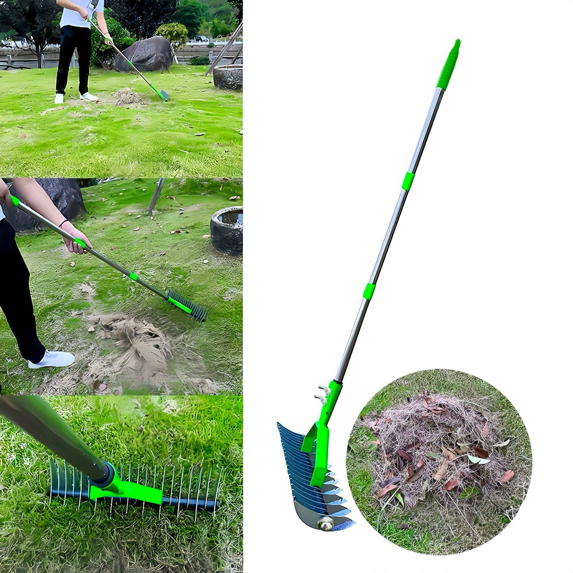 Stainless Steel Garden Lawn Rake
