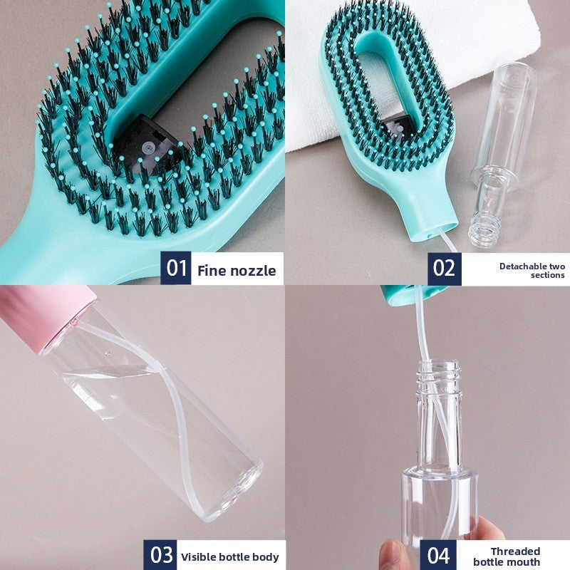 Professional Spray Air Comb with Ventilation Design