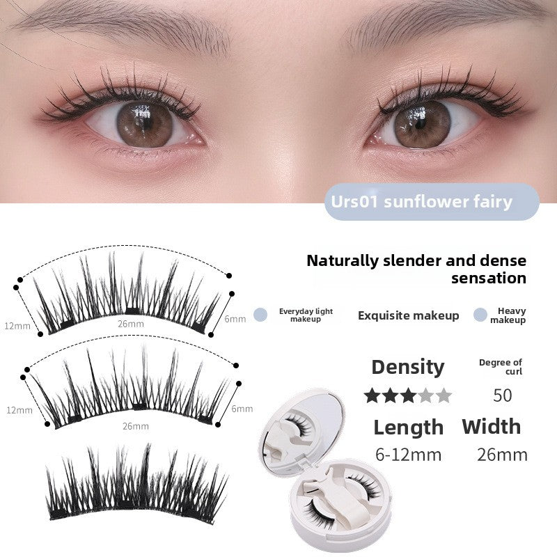 Magnetic False Eyelashes Natural Volume Set