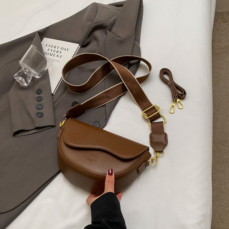 Fashion Shoulder Crossbody Saddle Bag