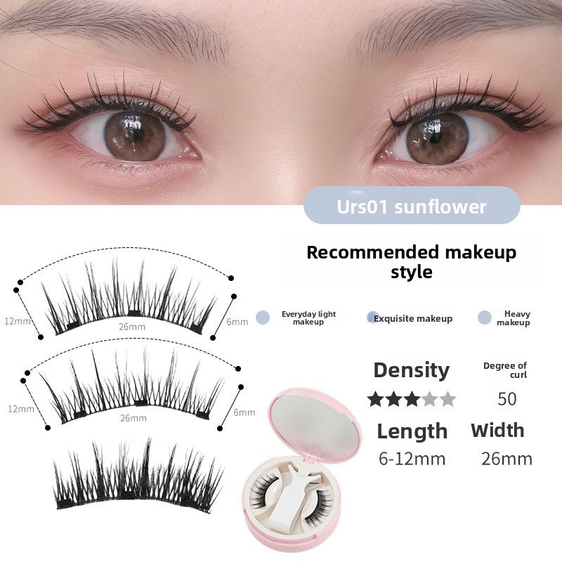 Magnetic False Eyelashes Natural Volume Set