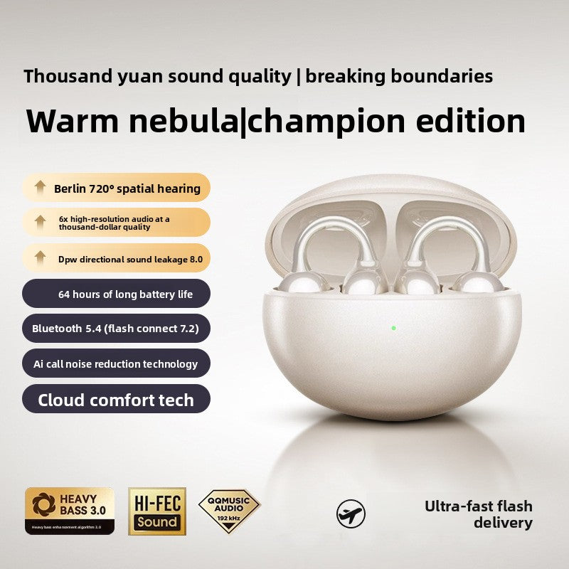 Wireless Open-Ear Sports Earphones with Air Conduction