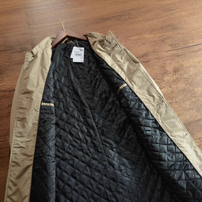 Long Windbreaker Coat