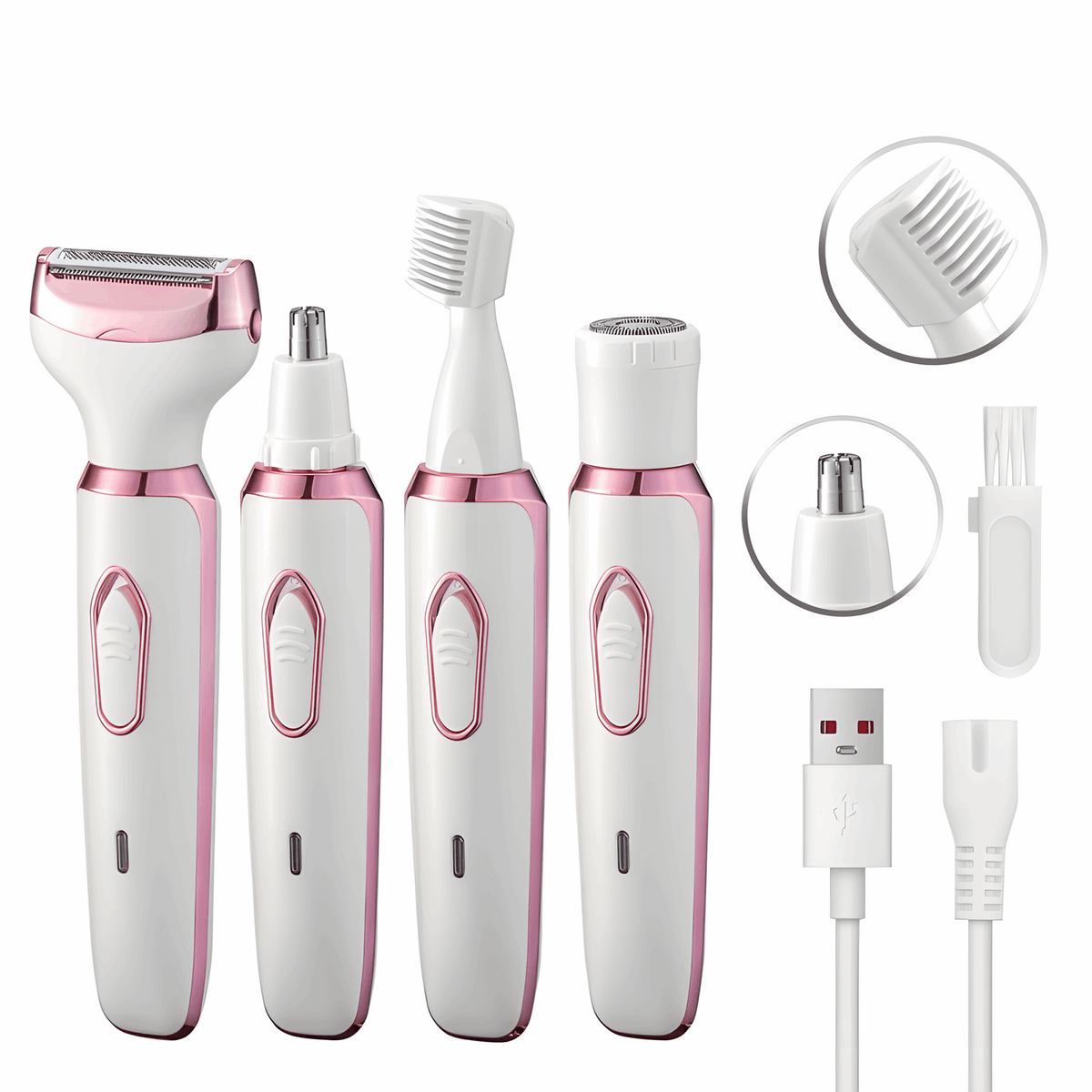 4-in-1 Women's Body Shaver