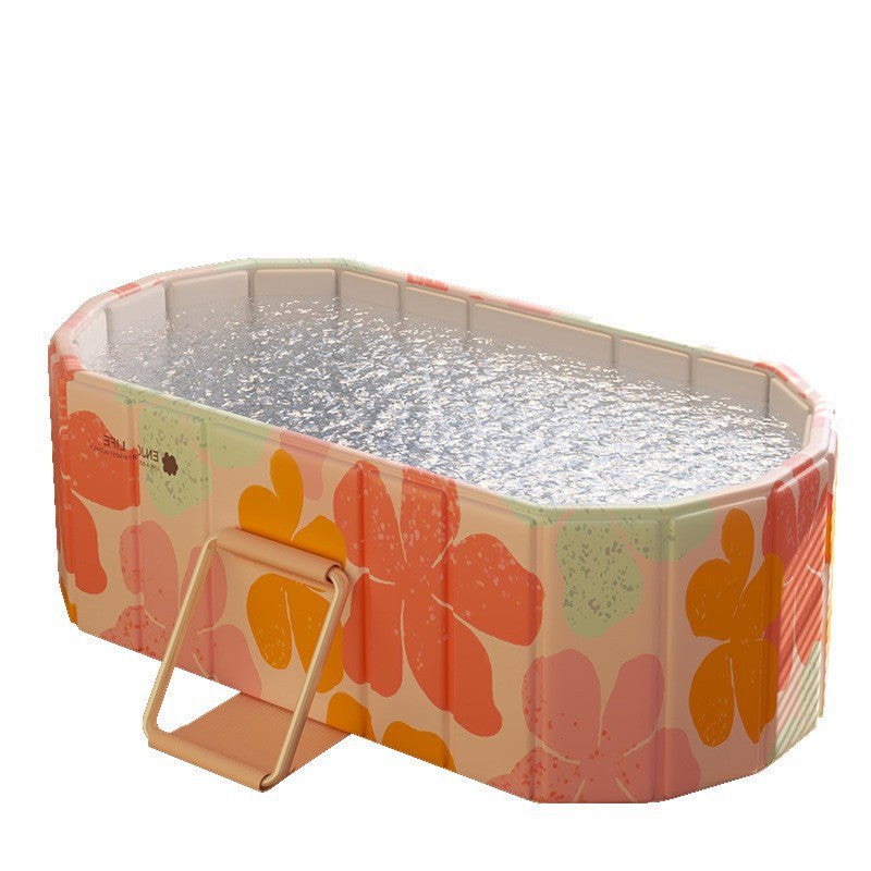 Thickened Foldable Bathtub with Insulation Cover