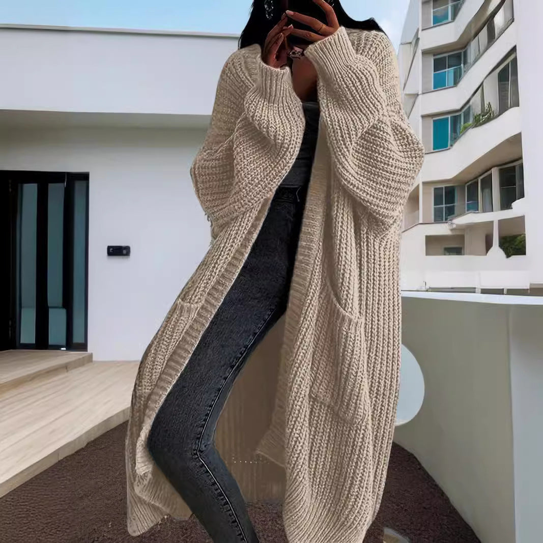 Long Sleeve Button Front Knit Cardigan