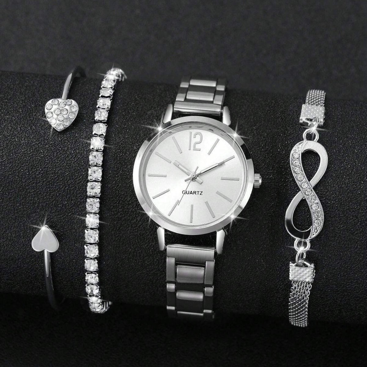 High-quality steel bracelet ladies' watch
