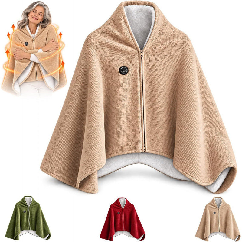 Heated Shawl Wearable Electric Blanket
