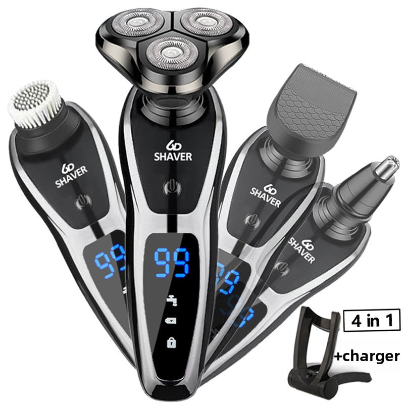 Rechargeable Electric Shaver for Men