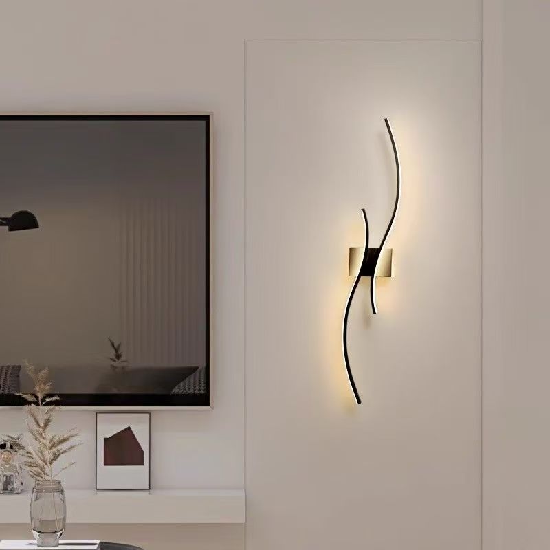 Modern Wave Design Wall LED Lighting