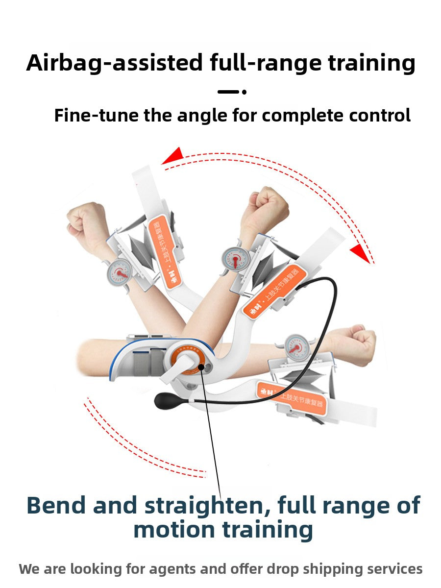 Joint rehabilitation training device home arm bending straight