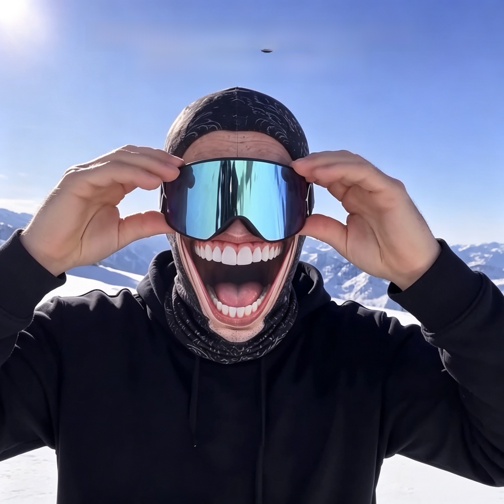 Outdoor cycling face protection and windproof headgear